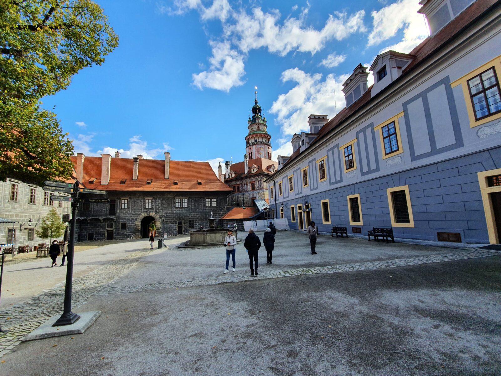 2nd Courtyard of Cesky Krumlov Castle