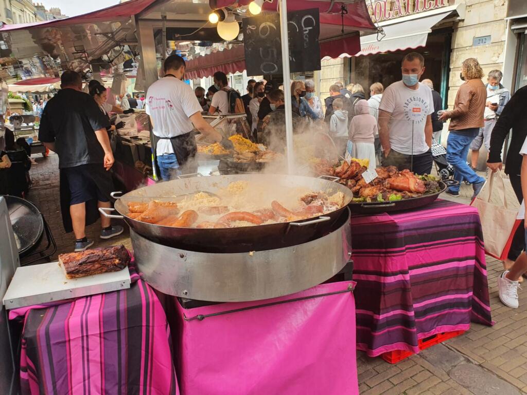 Street food Dieppe Market
