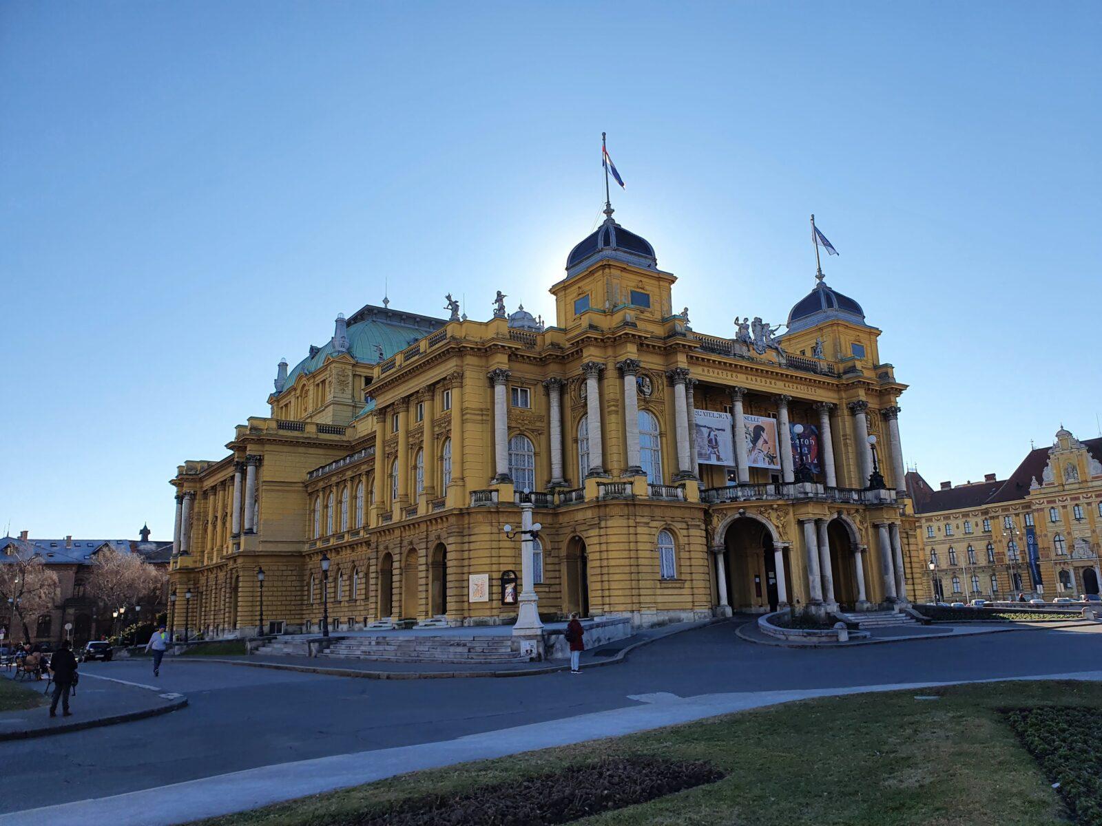 Croatian National Theatre in Zagreb