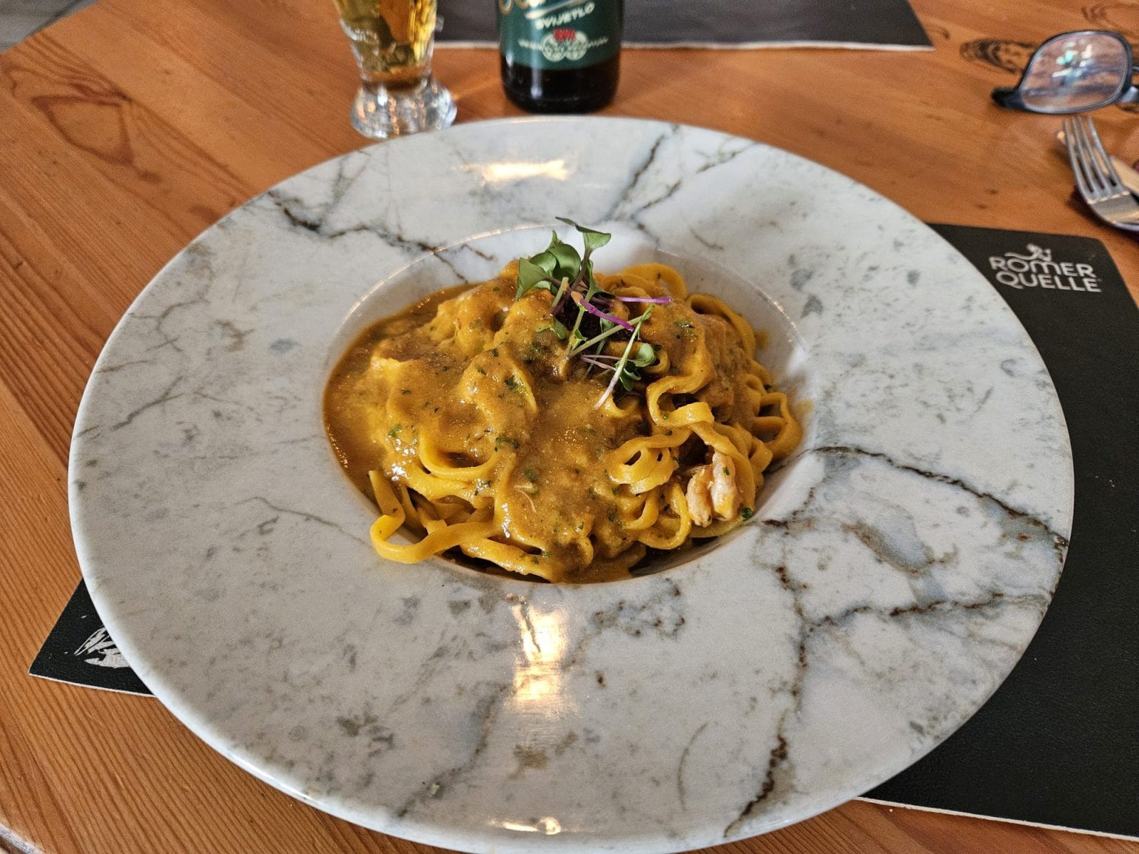 Corto Maltese Freestyle food Prawn Pasta