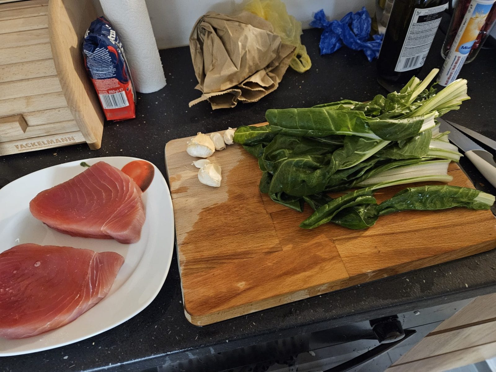 Cooking Tuna