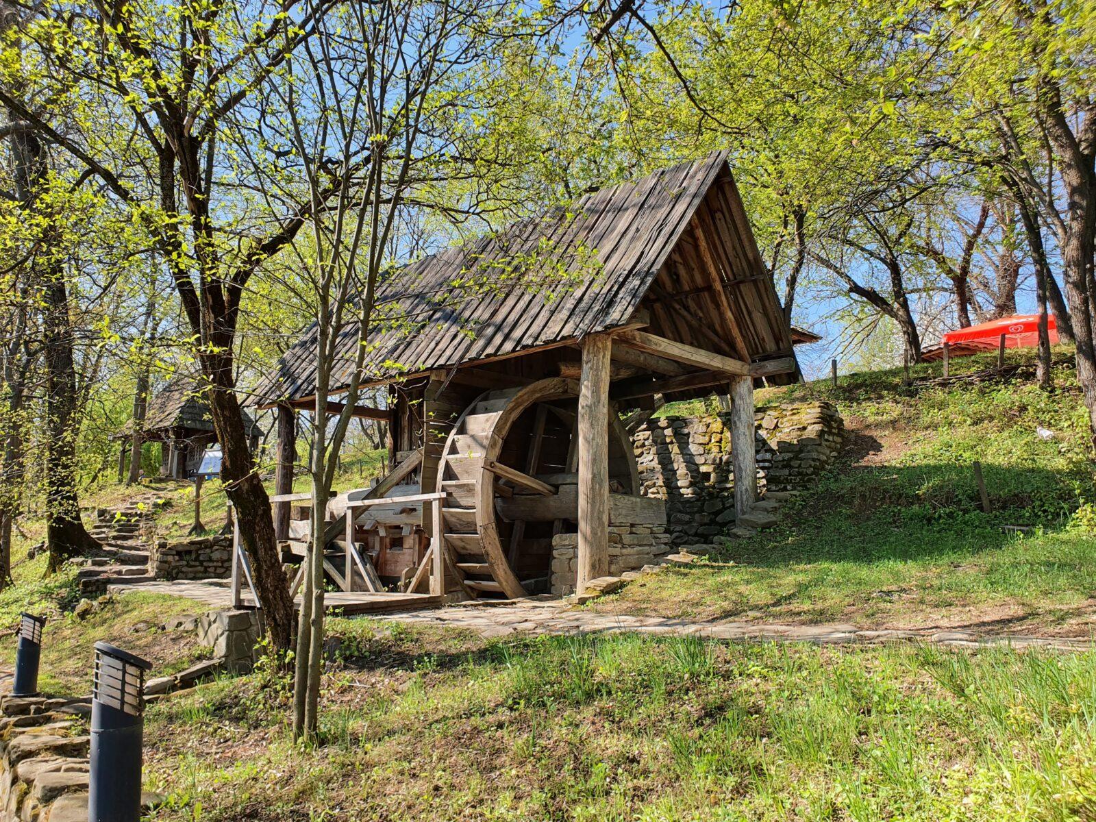 Dimitrie Gusti National Village Museum - Water Wheel