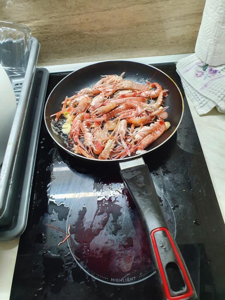 Prawns in Garlic