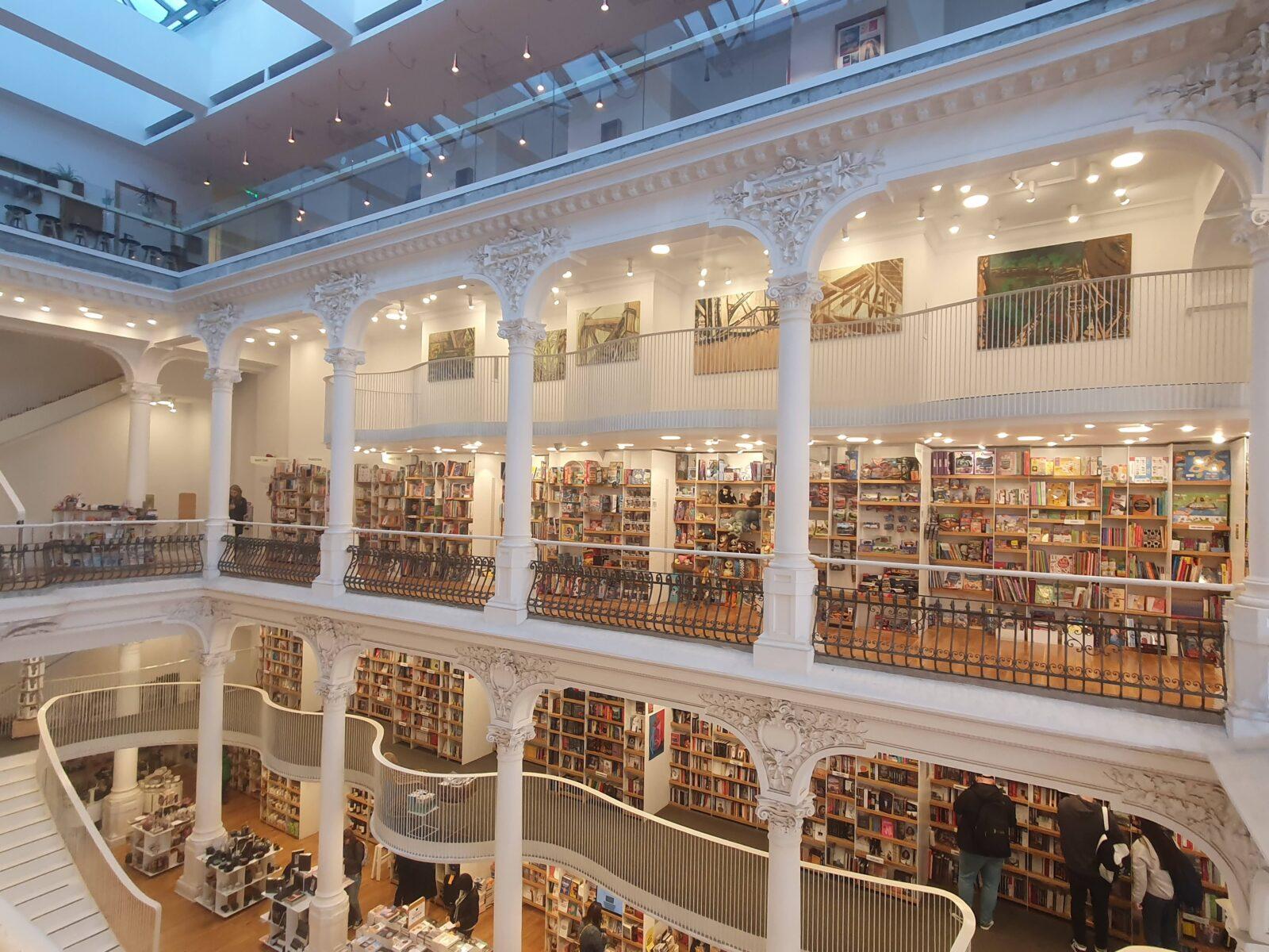 Cărturești Carusel Bookshop in Bucharest