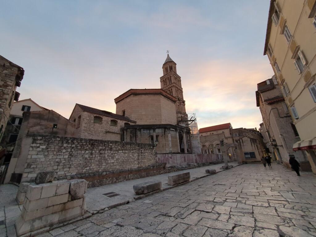 Saint Domnius Cathedral at Sunset