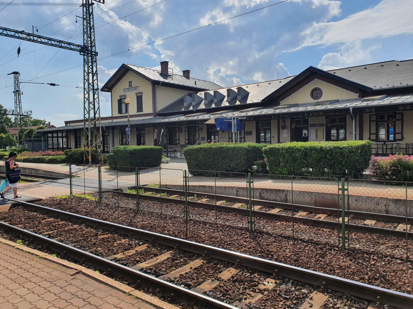 Balatonszentgyörgy Train Station