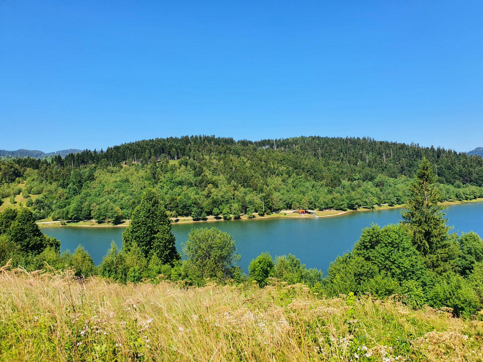Lake in Fuzine Croatia