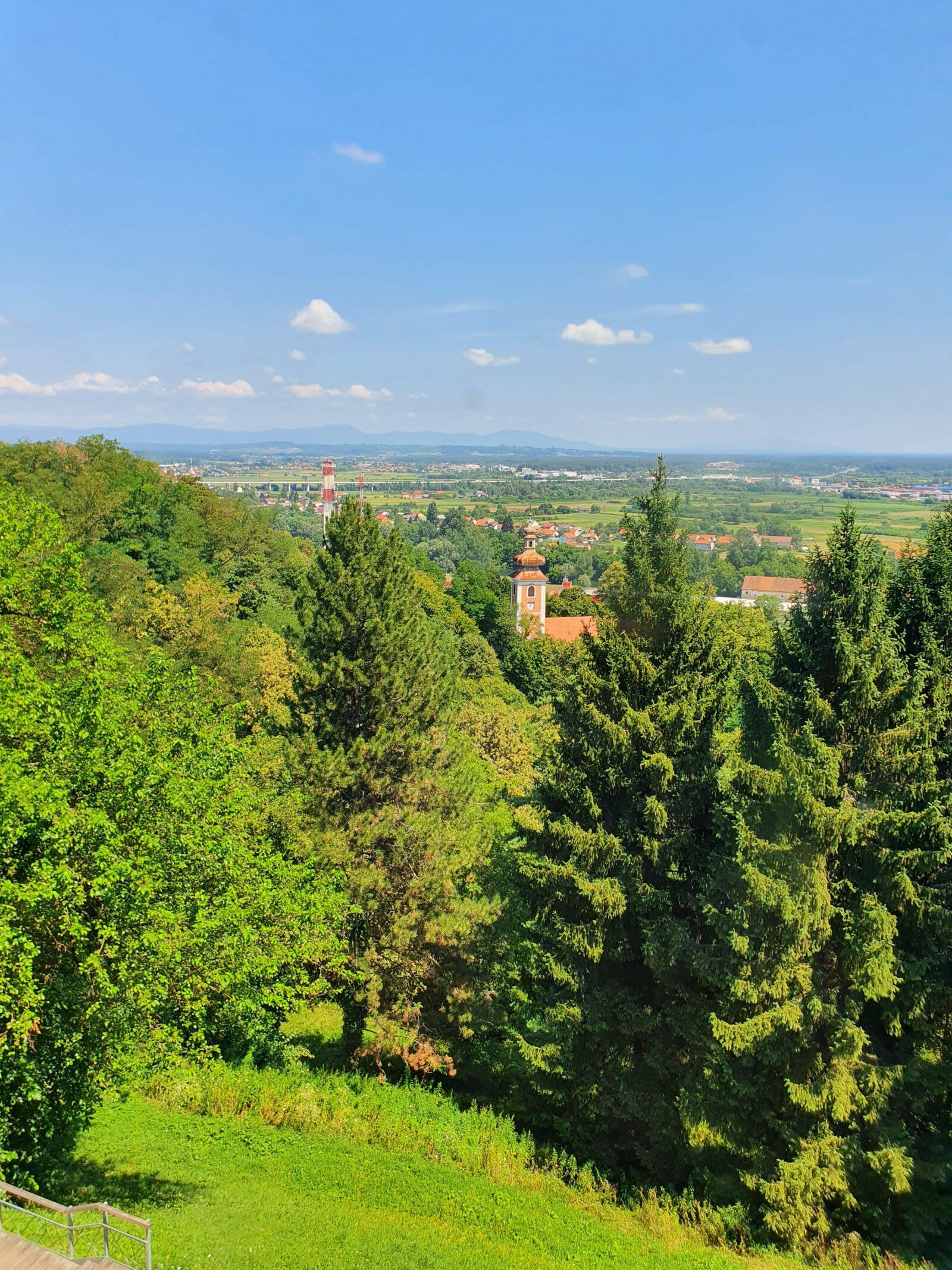 Crkva Majka Božja from castle