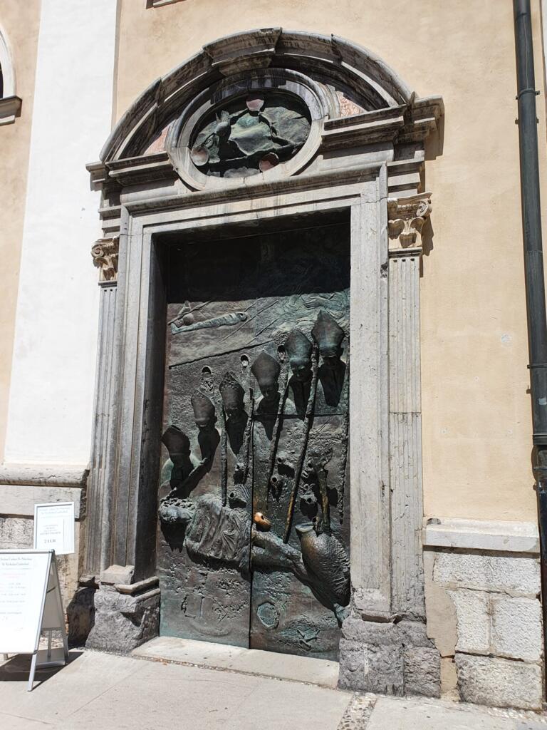 Ljubljana Cathedral Door