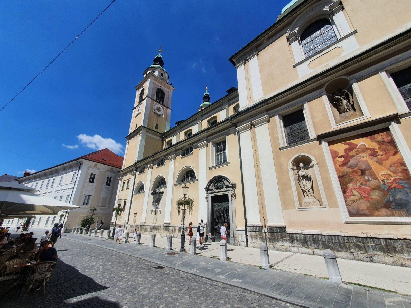 Ljubljana Cathedral Side