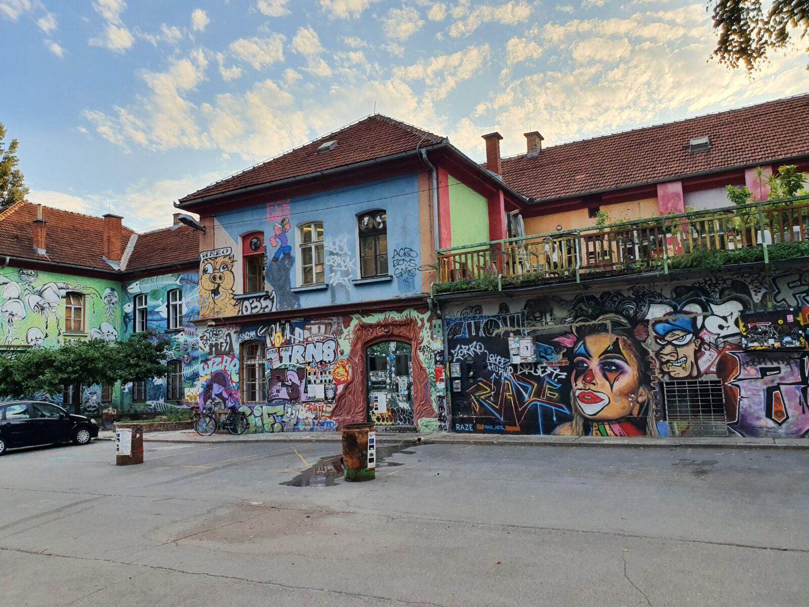 Metelkova Art Center Street Art