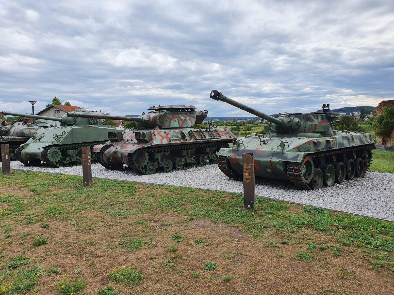 Muzej Domovinskog rata Karlovac - Turanj Tanks