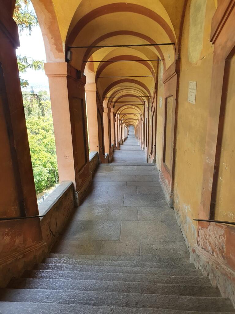 Portico di San Luca steps down
