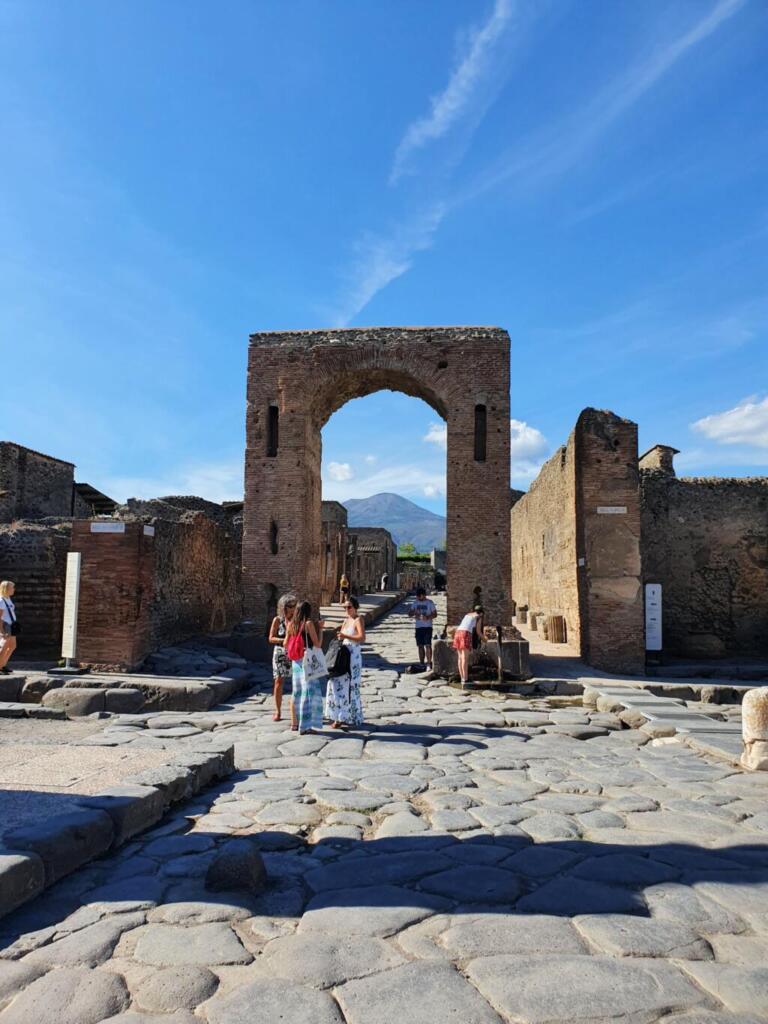 Arco di Caligola in Pompeii Italy
