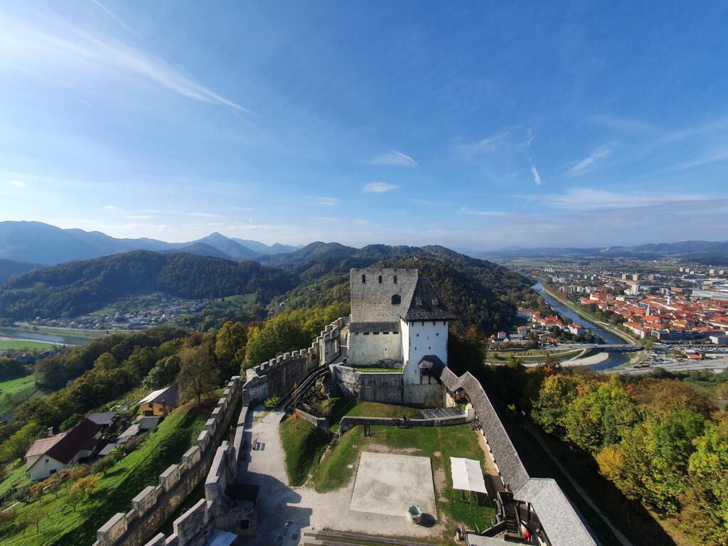 Celje Castle in Slovenia