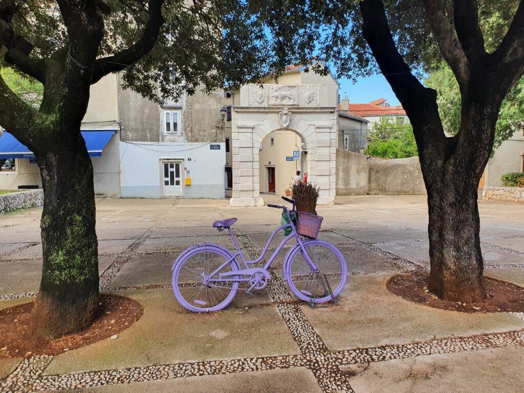 Street Furniture near the gate