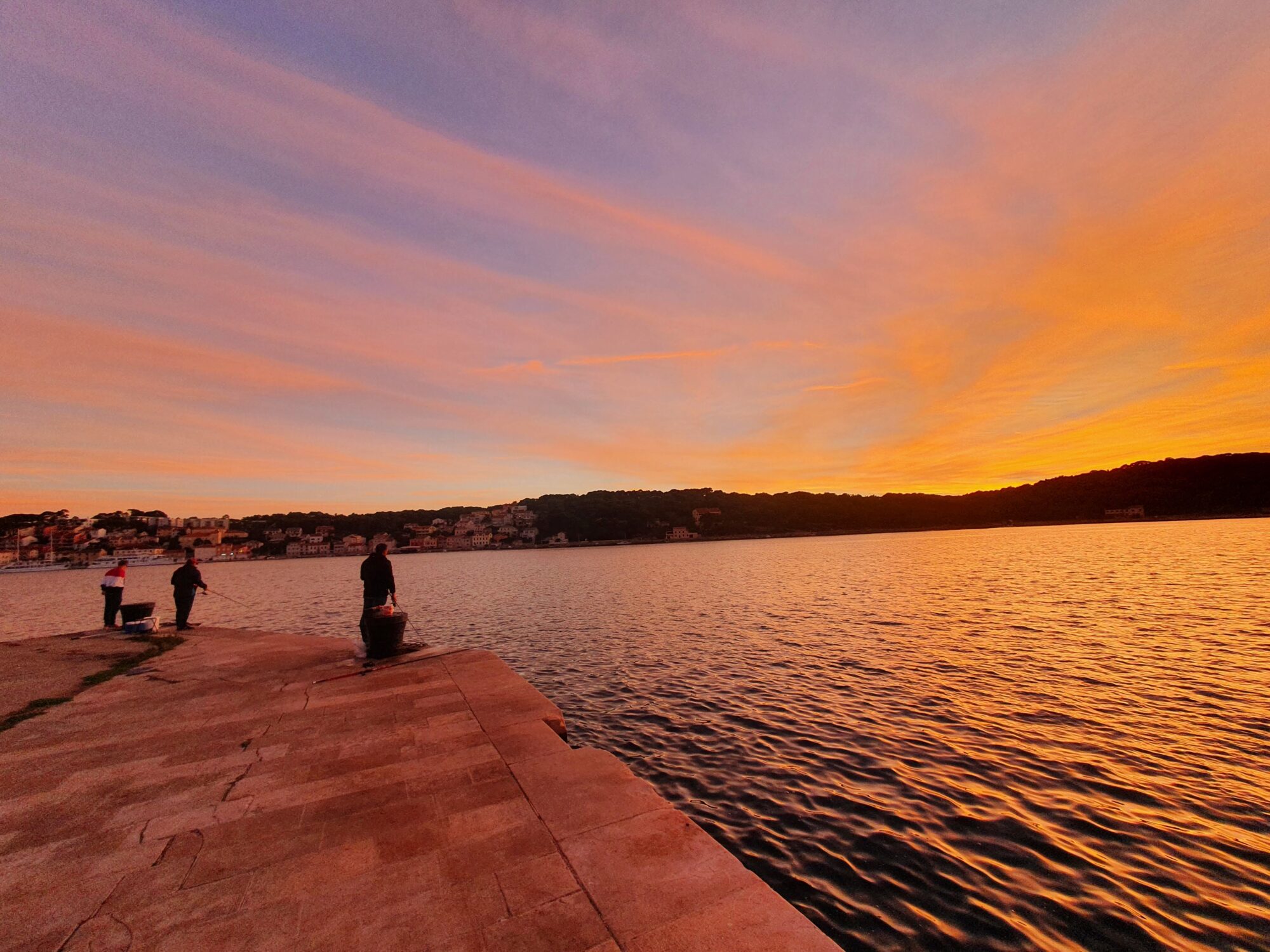 Fishing Sunset