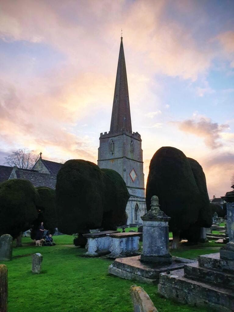 Sunset in Painswick