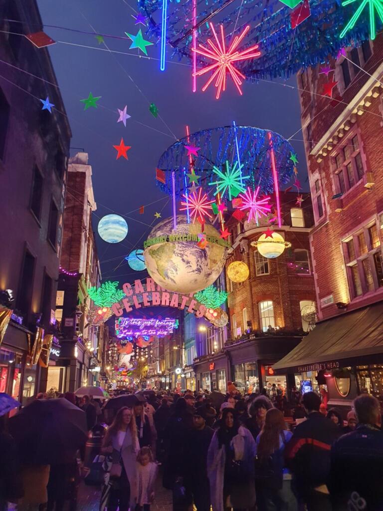 Carnaby St Christmas Lights