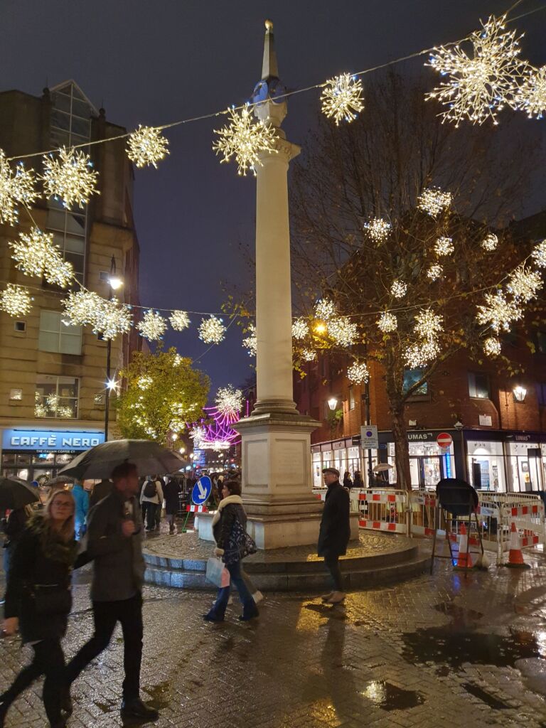 Christmas Lights Covent Garden Area