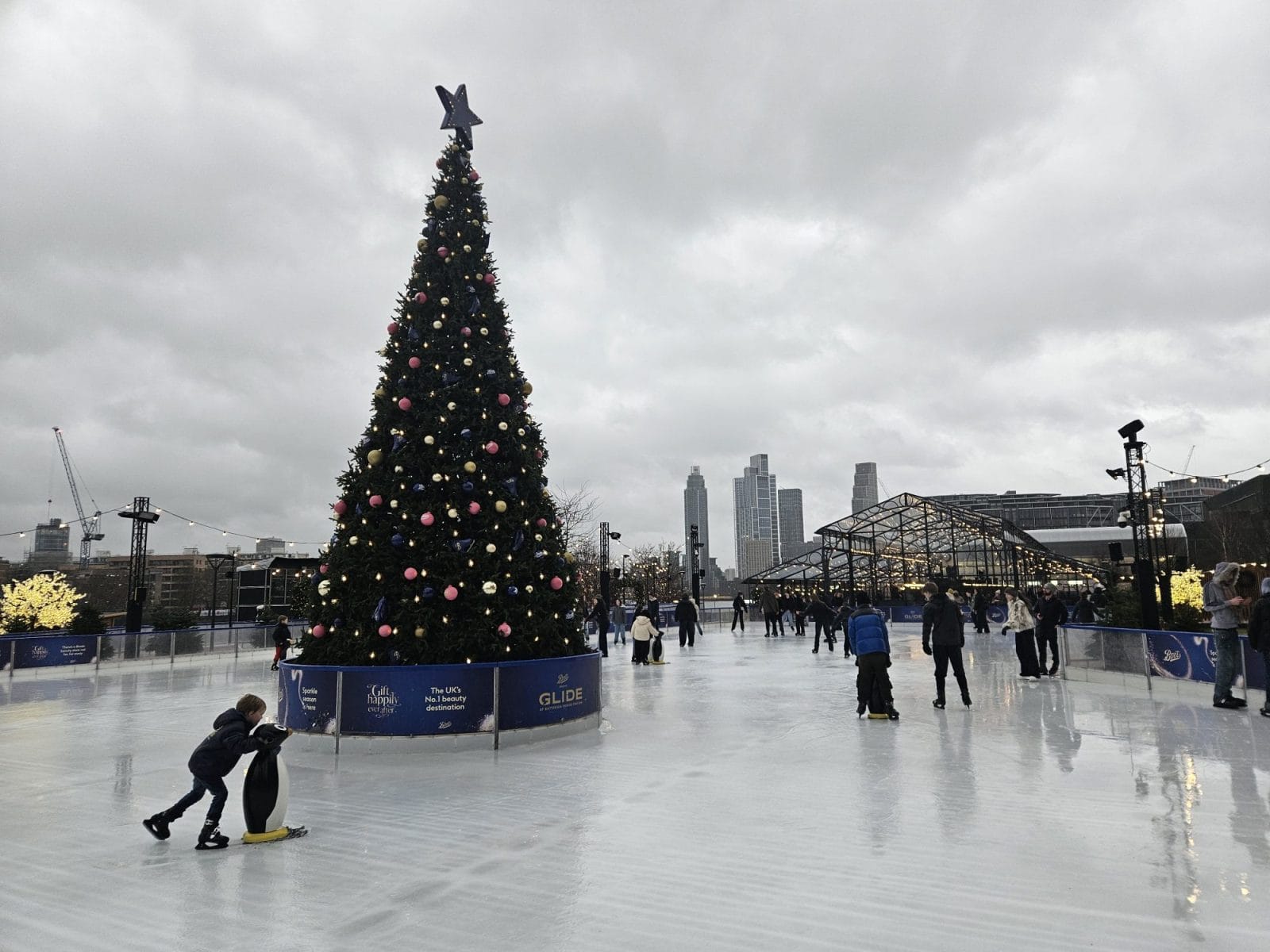 Ice Rink Battersea Power Station