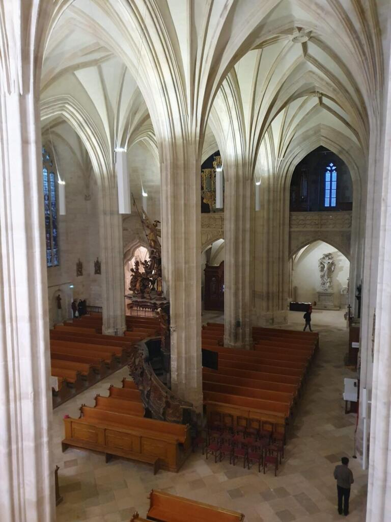 Inside Cluj Catholic Cathedral