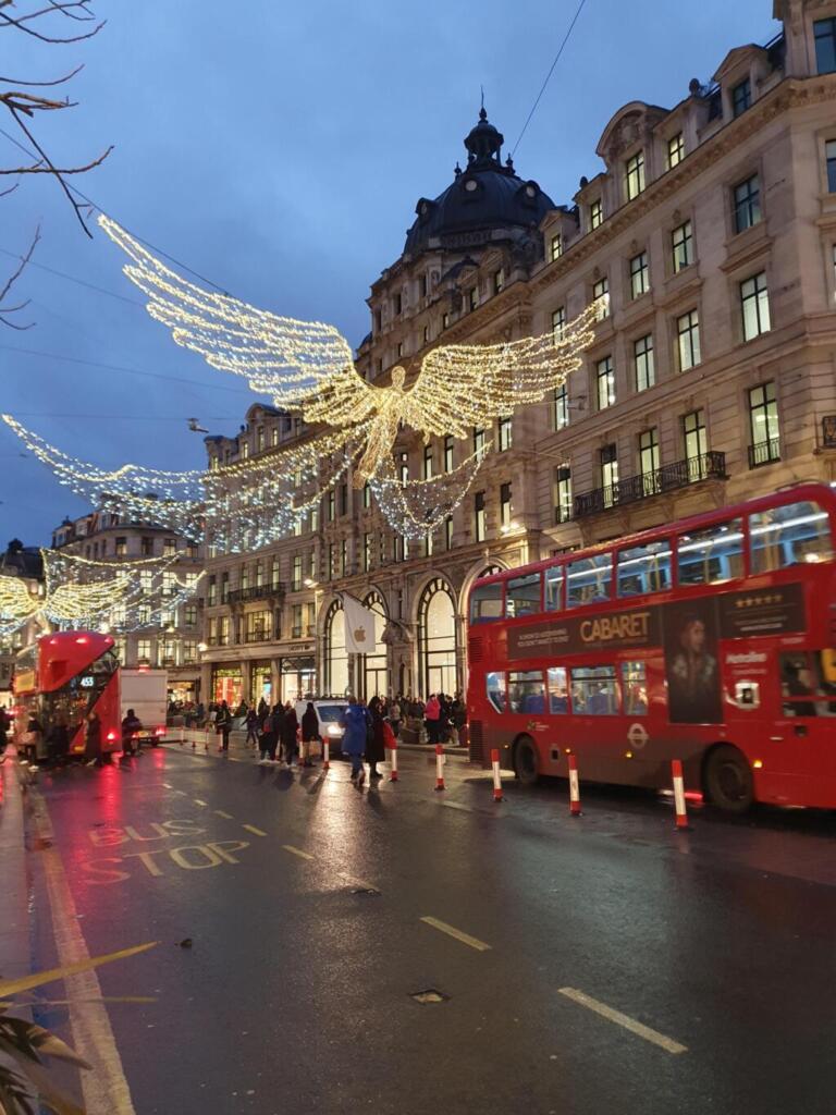 Regent street London Lights
