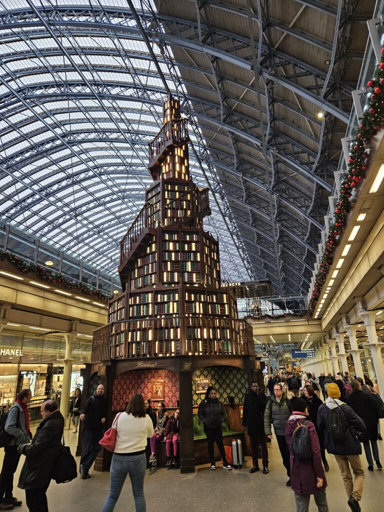 St Pancras Station Christmas Tree
