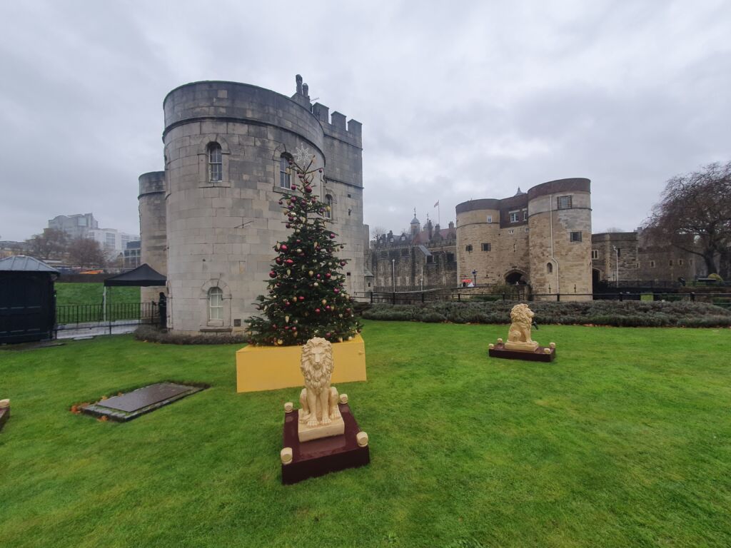Tower of London Christmas tree