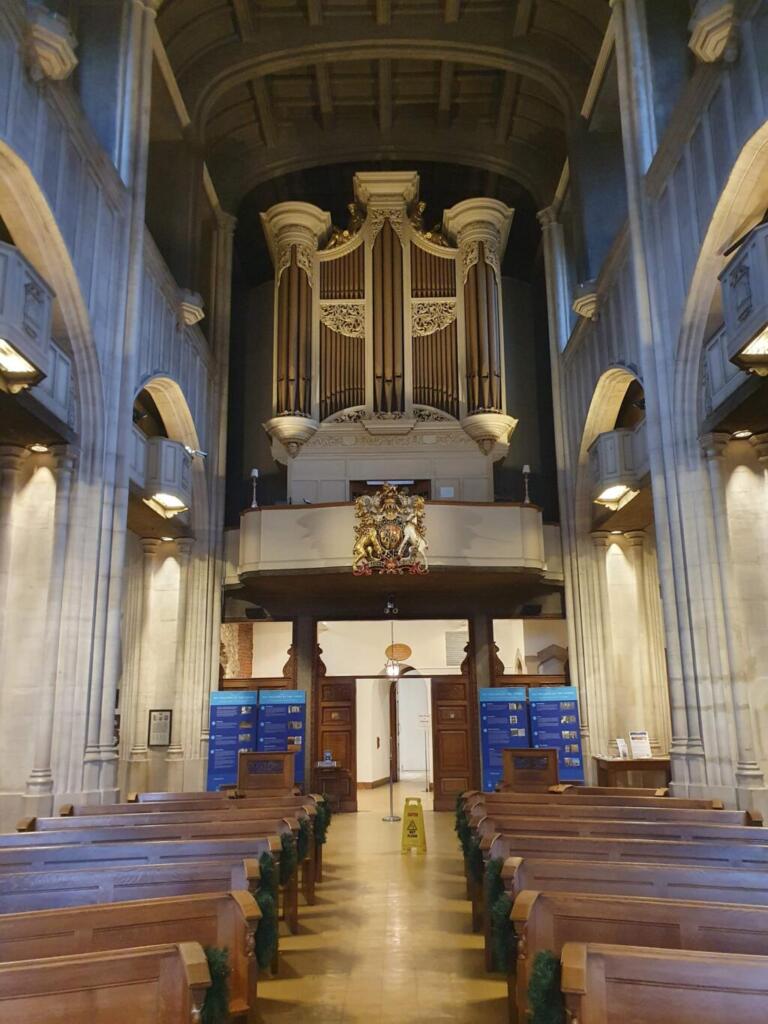 All Hallows by the Tower organ