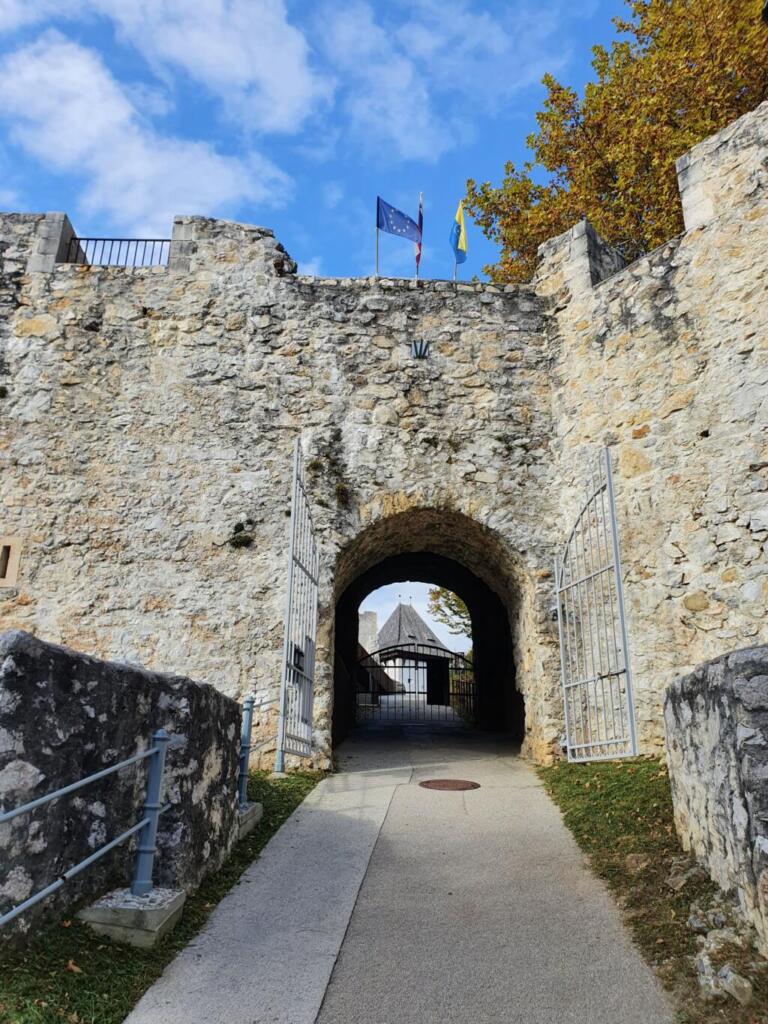 Celje Castle Entrance