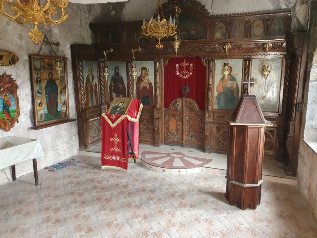 Chapel Basarbovo Monastery Left Stairs