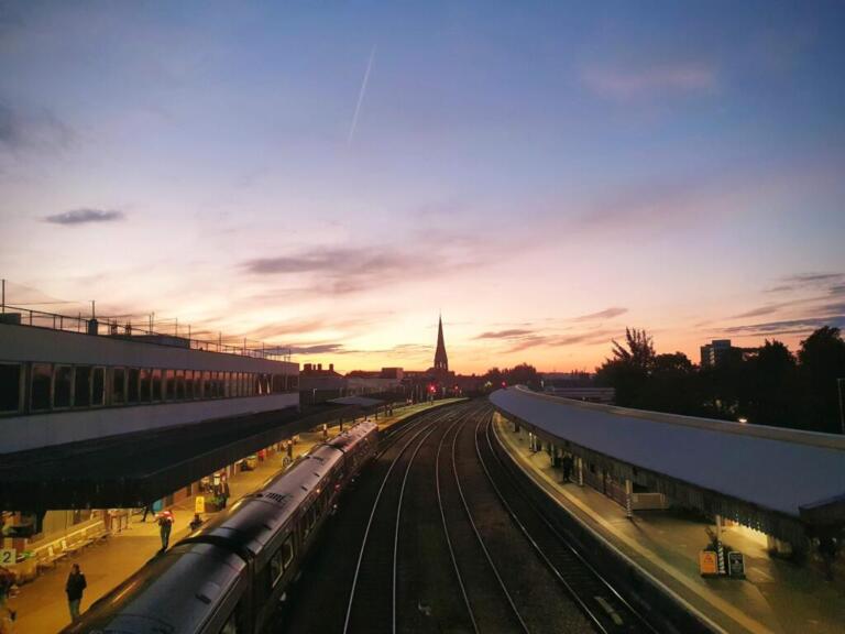 Gloucester Train Station After a Day Trip