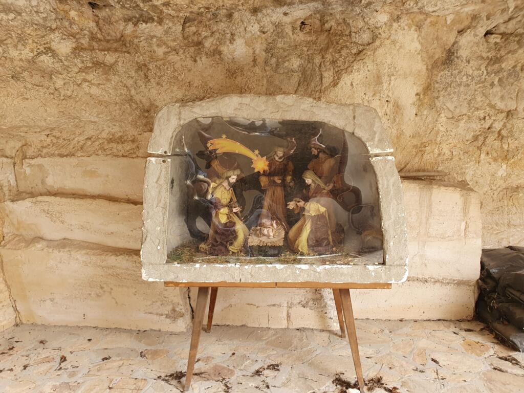 Nativity in a Rock