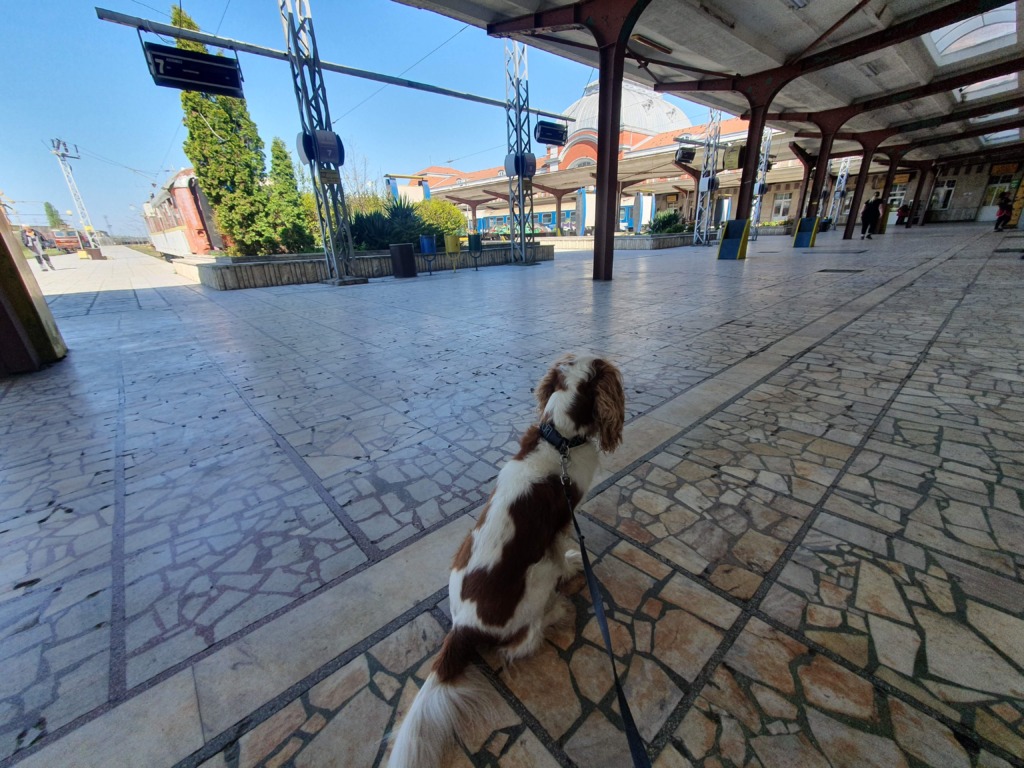 Varna Railway Station in Bulgaria
