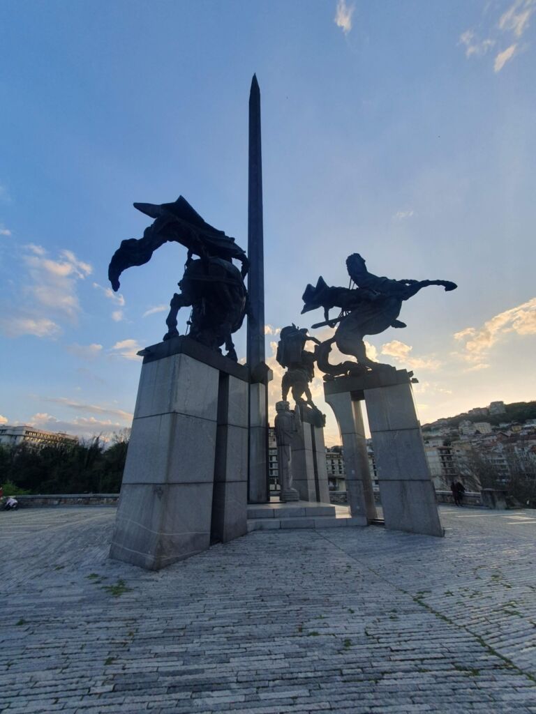 Monument to the Assen Dynasty Sunset