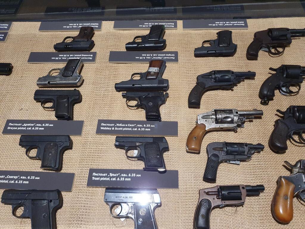Pistols at The National Museum of Military History