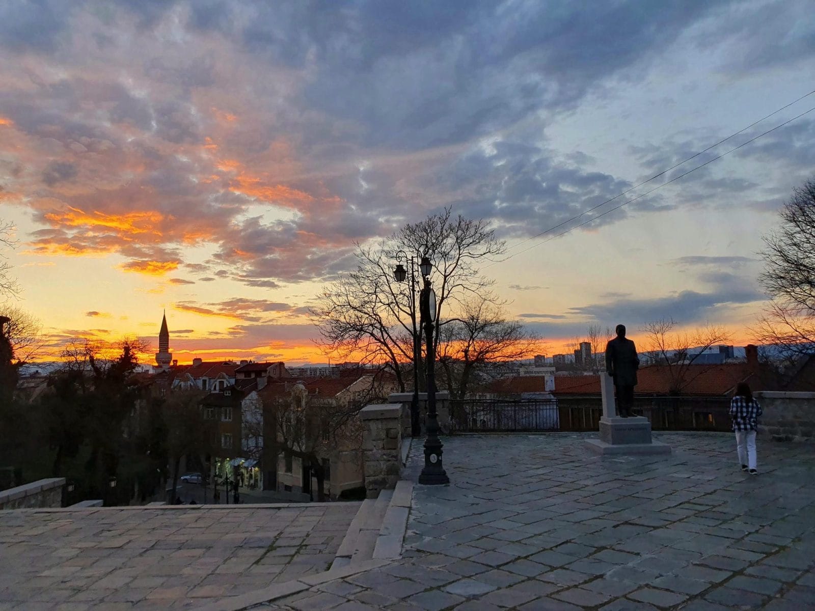 Plovdiv Bulgaria Sunset