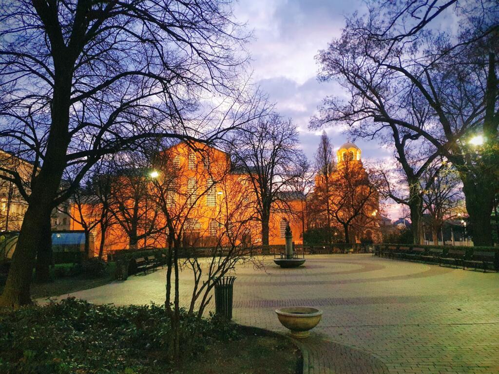 Sunrise Walk Sofia The Bulgaria Capital