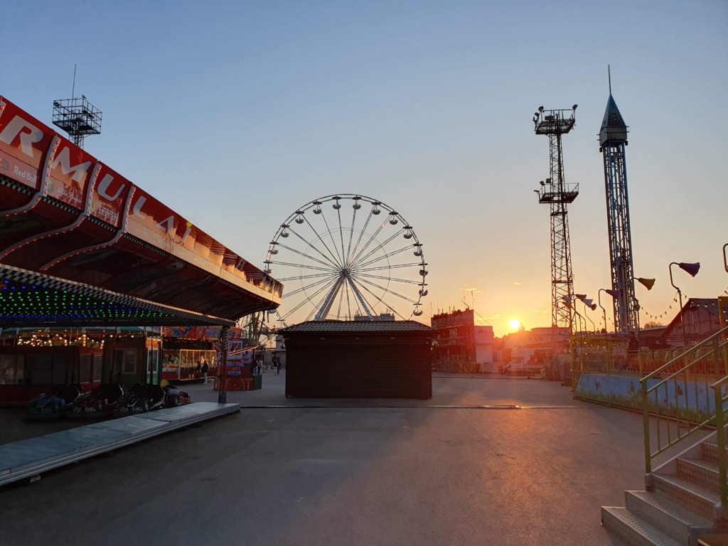 Varna in Bulgaria - Funfair Sunset
