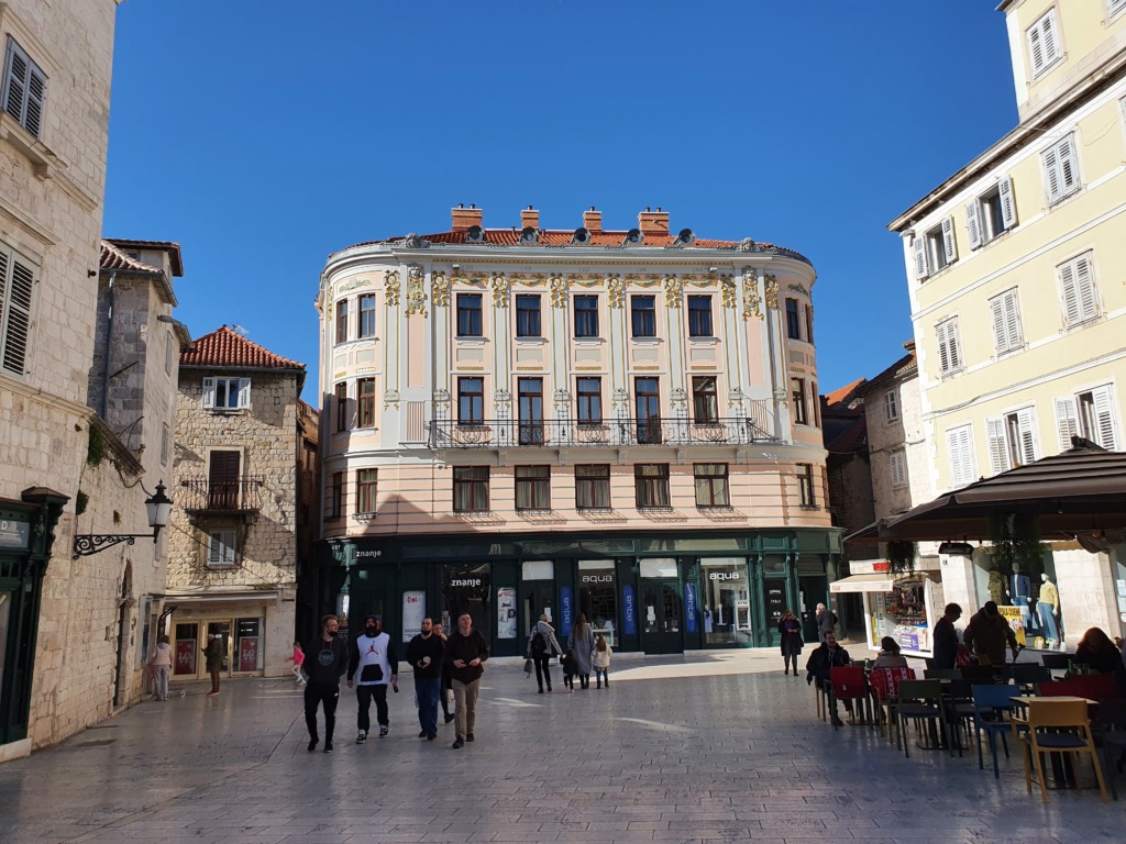 Architecture People's Square or Pjaca