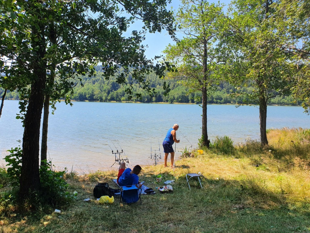 Lake fishing