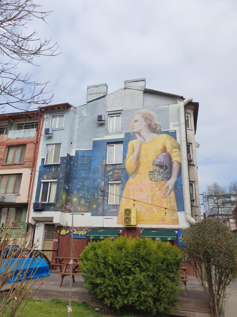 Murial at Skaptobara in Sofia