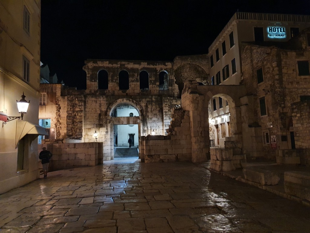 Silver Gate at Night