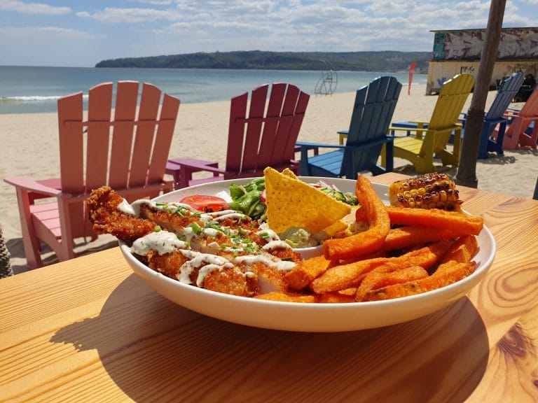 Restaurant on Varna Beach