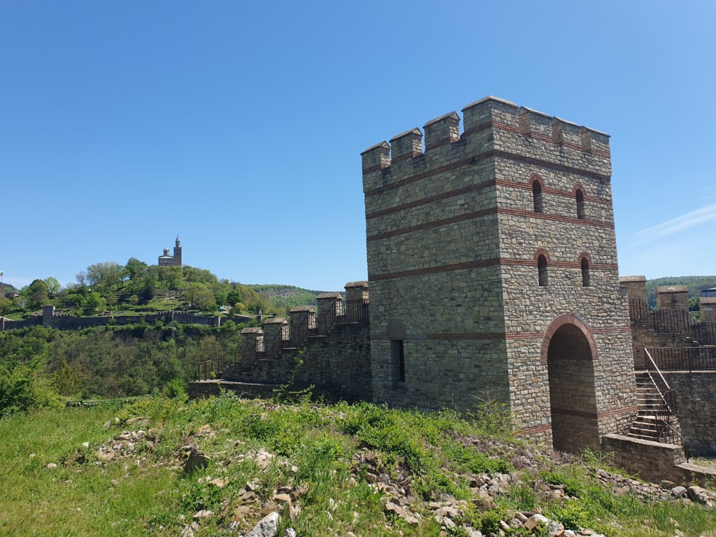 Trapezitsa Fortress Tower Outside