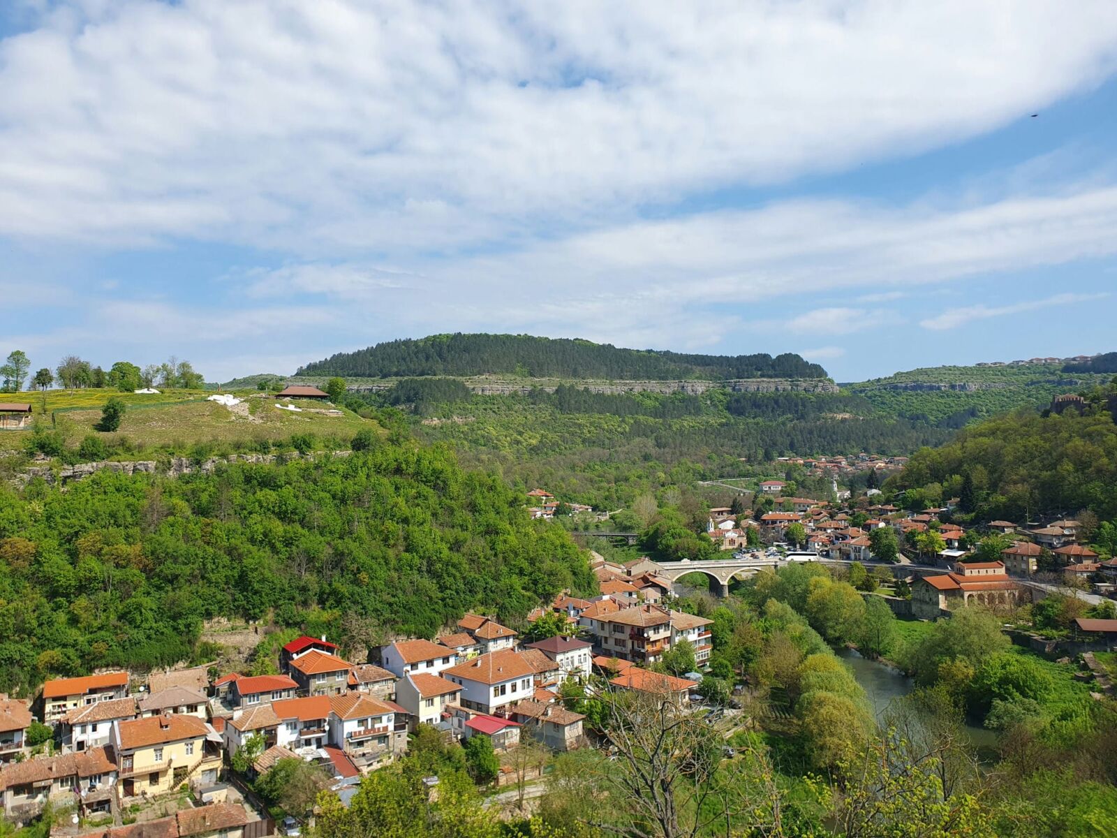 Tsarevets Fortress Entrance View