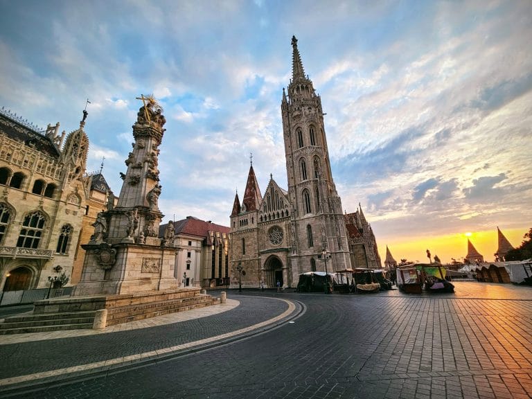 Buda Castle Sunrise Hungary