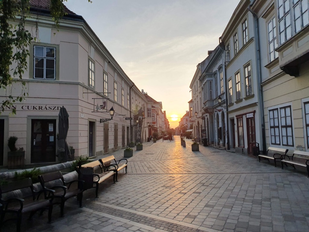 City Streets Sunrise