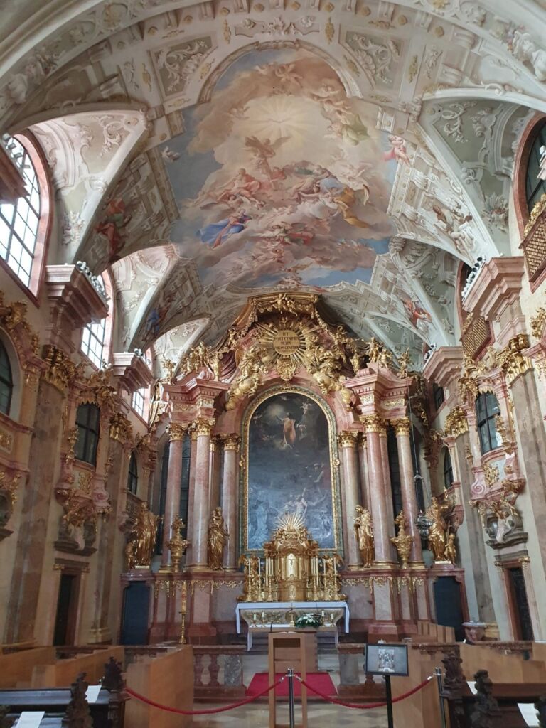 Saint Ignatius of Loyola Benedictine Church of Győr altar